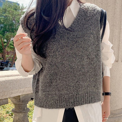CC527  1컬러 여성 베이직 무지 셔츠